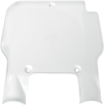 FRT #PLATE KX 89-95 WHITE