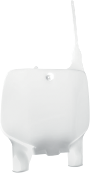 FRT #PLATE KX 96-00 WHITE