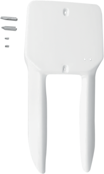 FRT #PLATE RM80 86-98 WHT