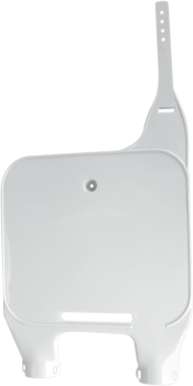 FRT #PLATE KTM 89-92 WHT