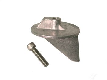 Perf metals anode, Trim Tab anode