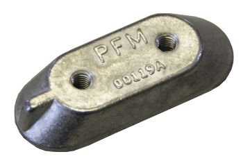 Perf metals anode, Side Mounted