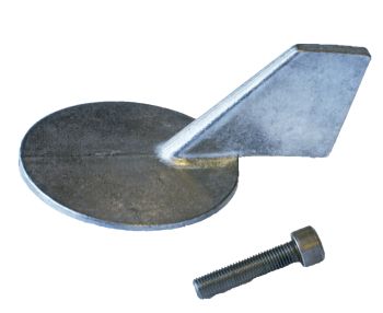 Perf metals anode, Trim Tab