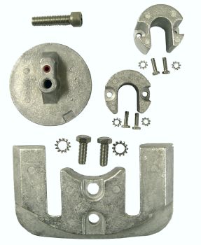 Perf metals anode, Complete Kit Bravo 2 & 3
