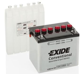 AKU EXIDE 12V HOOLDATAV 24Ah 220A(EN) 184x124x175 -/+