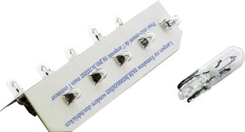 Philips bulb 12V 1,2W W2x4,6d