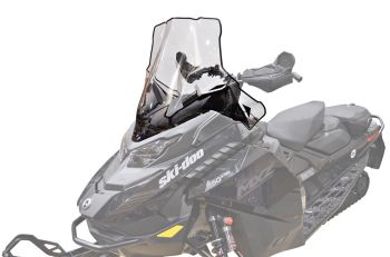Powermadd Windshield Ski-Doo Gen5 Tall 22, Clear w/Black Fade