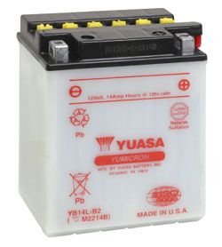 Yuasa battery, YB14L-B2 (cp)
