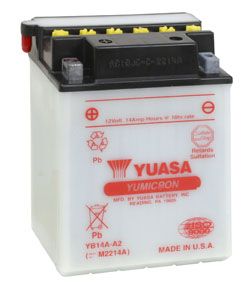 Yuasa Battery YB14A-A2 (cp) with acidpack (4)