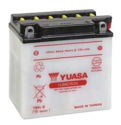 Yuasa battery, YB9L-B (dc)