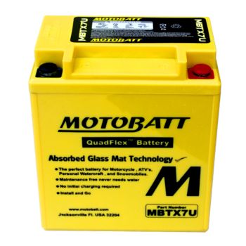 Motobatt MBTX7U battery