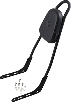 SISSY BAR SKULL W/PAD MB
