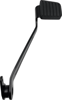 PEDAL REAR BRAKE BLK M8 ST