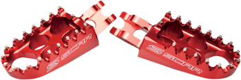 FOOTPEG STD SCAR RED