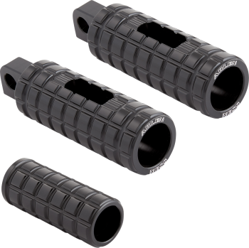 FOOTPEG MALE SPDLNR BLK