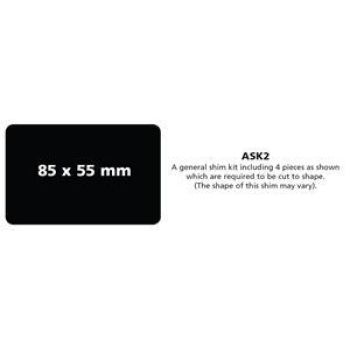 BRAKE PAD SHIM ANTI SQUEAL