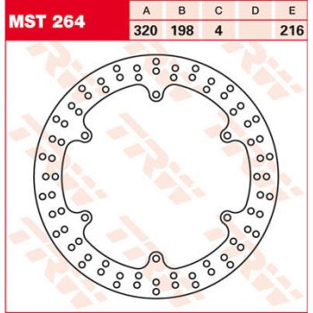 ROTOR TRW MST264