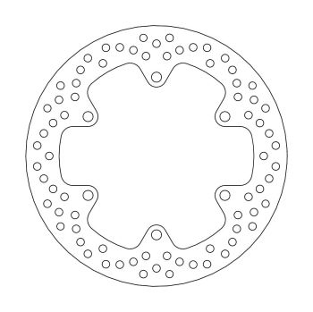 HALO REAR DISC YAMAHA R1/6