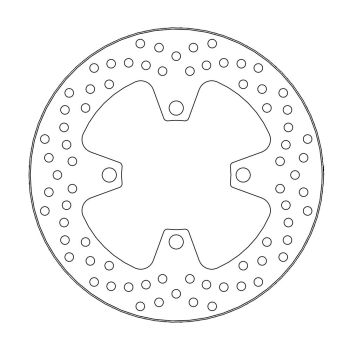 BRAKE ROTOR FIX ROUND L/R