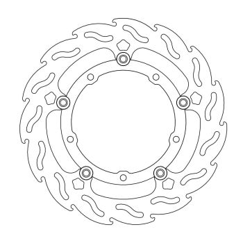 BRAKE ROTOR FLAME RIGHT