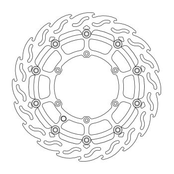 BRAKE ROTOR FLOAT FLAME SUMO
