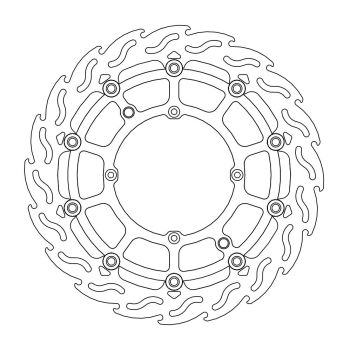 BRAKE ROTOR FLOAT FLAME SUMO