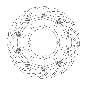 BRAKE ROTOR FLOAT FLAME SUMO
