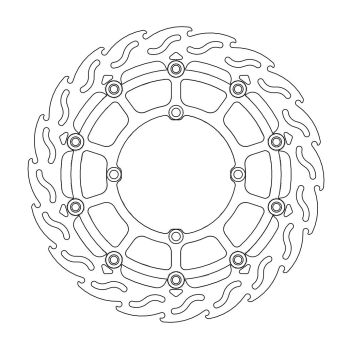 BRAKE ROTOR FLOAT FLAME SUMO