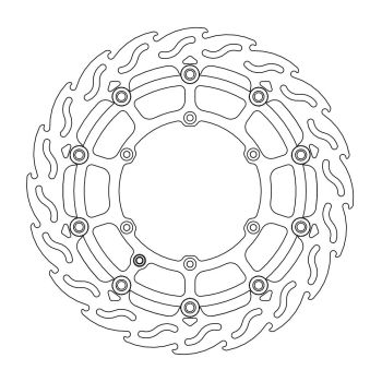 BRAKE ROTOR FLOAT FLAME SUMO
