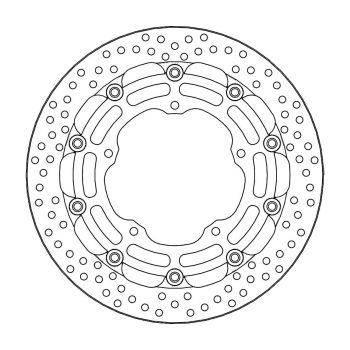BRAKE ROTOR ROUND 5.5MM