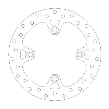 BRAKE ROTOR FIX ROUND