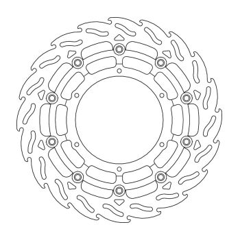 BRAKE ROTOR FLOAT FLAME