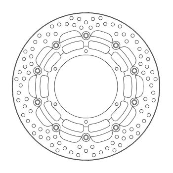 BRAKE ROTOR FLOAT ROUND