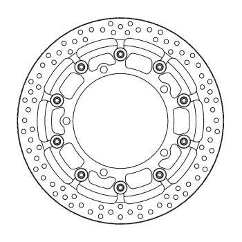 HALO TFL FR DISC KAWASAKI
