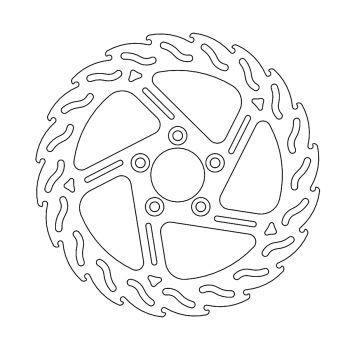 BRAKE ROTOR FIX FLAME R