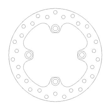 REAR DISC ROUND