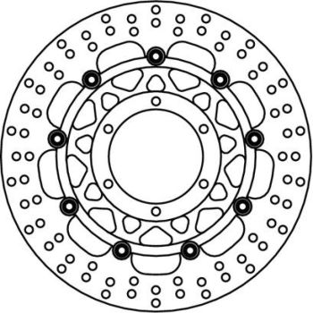 BRAKE DISC FL MSW284