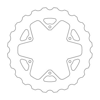 BRAKE ROTOR FIX WAVE MUD