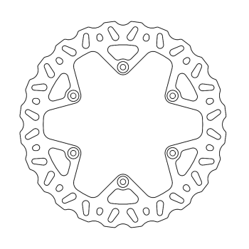 BRAKE ROTOR NITRO MX REAR