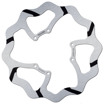 BRAKE DISC FIXED WAVE GROOVED