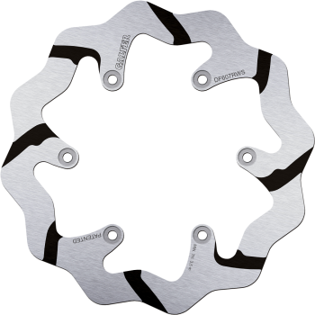 BRAKE DISC FIXED WAVE GROOVED