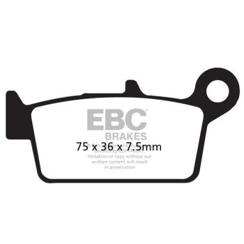 BRAKE PAD ORGANIC SCOOTER