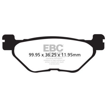 BRAKE PAD ORGANIC SCOOTER