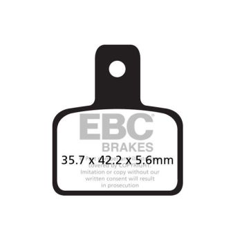 BRAKE PAD ORGANIC STREET