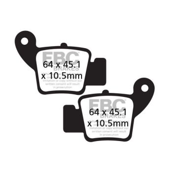 BRAKE PAD CARBON ENDURO