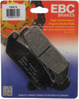 BRAKE PAD FA SER ORGANIC