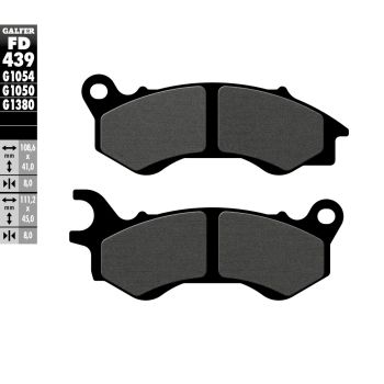 BRAKE PAD SCOOTER ORGANIC