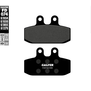 BRAKE PAD SCOOTER ORGANIC