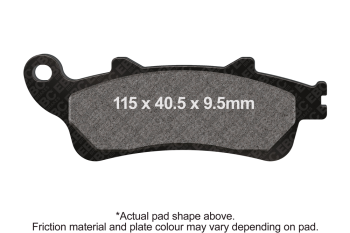 BRAKE PAD CARBON SCOOTER