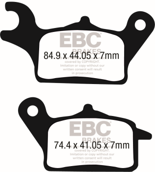 BRAKE PAD CARBON SCOOTER